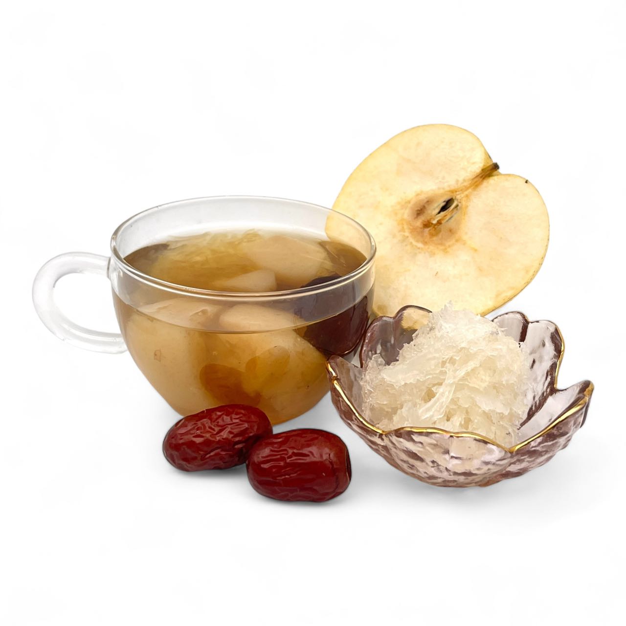 Stewed bird's nest with rock sugar and pear