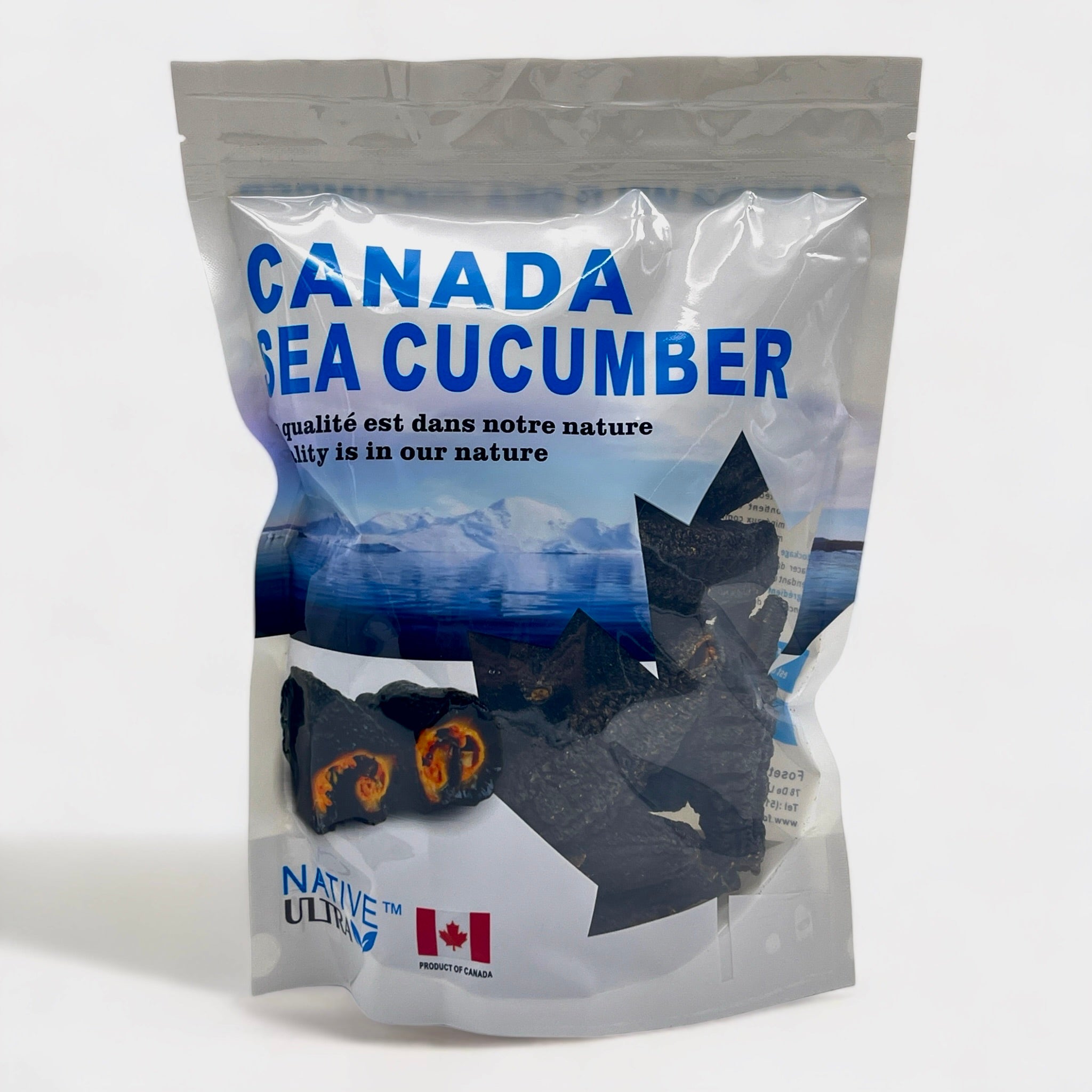 NATIVE ULTRA Canada Wild Sea Cucumber 18-22 pieces , 454g/Bag