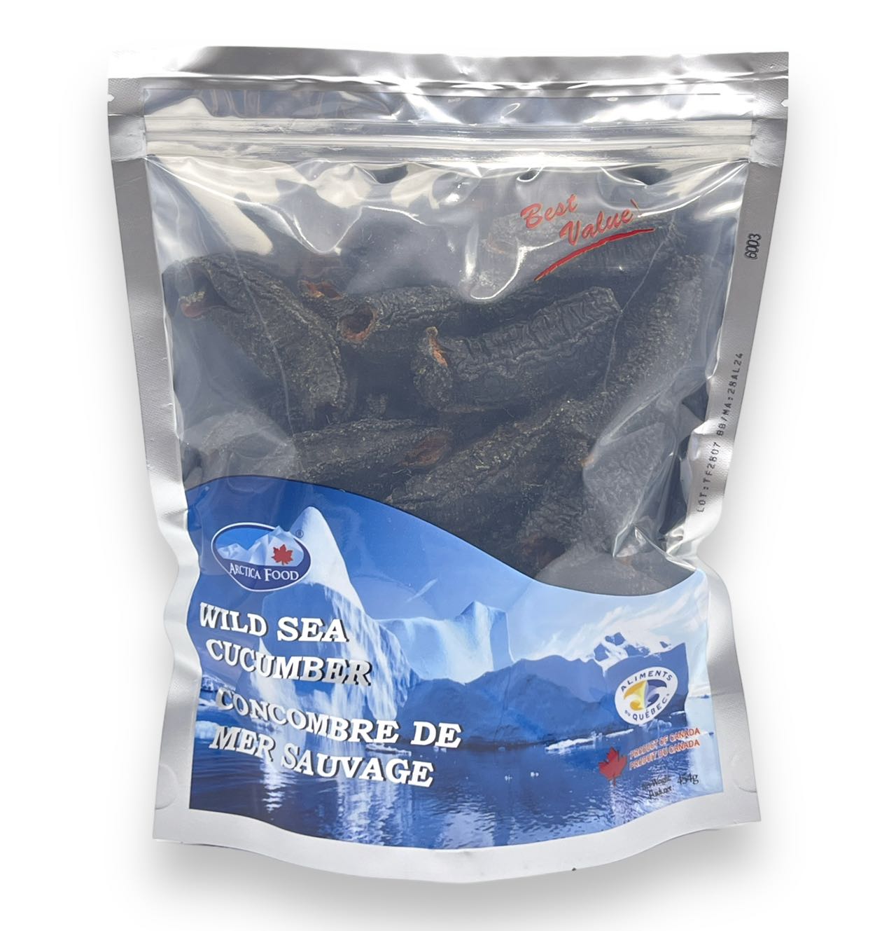 Arctica Food Canadian Dried Wild Sea Cucumber Value Pack, 454g