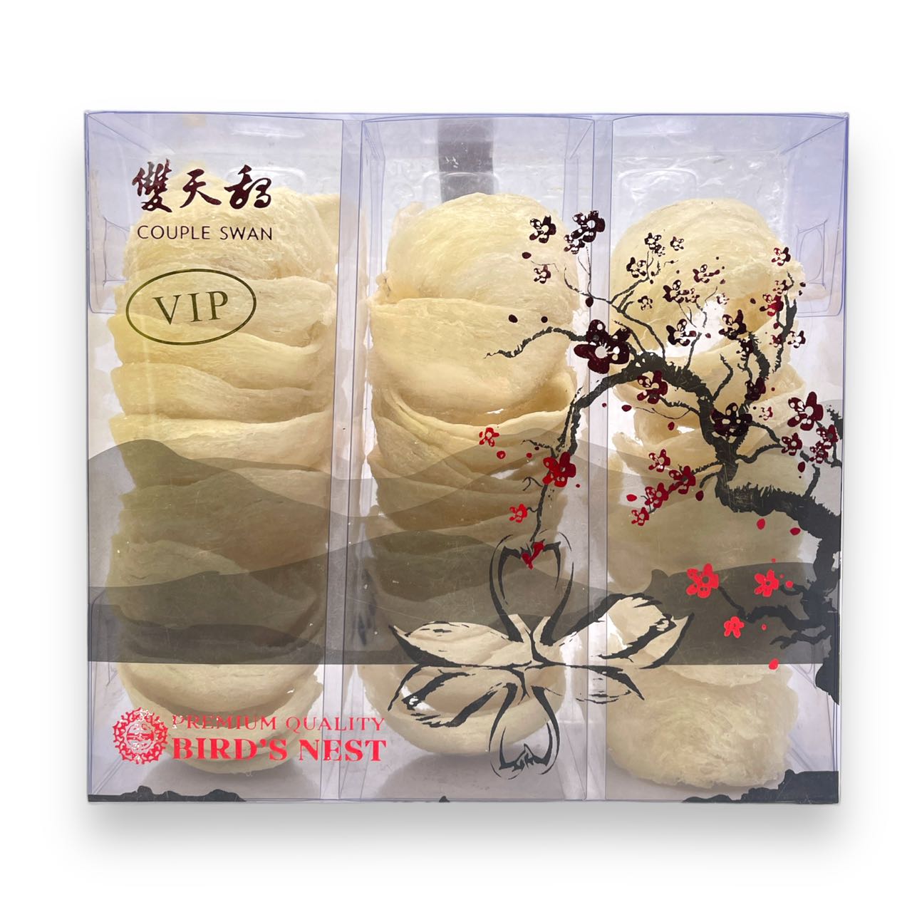 Couple Swan Brand Bird’s Nest Cup, 400g per Box