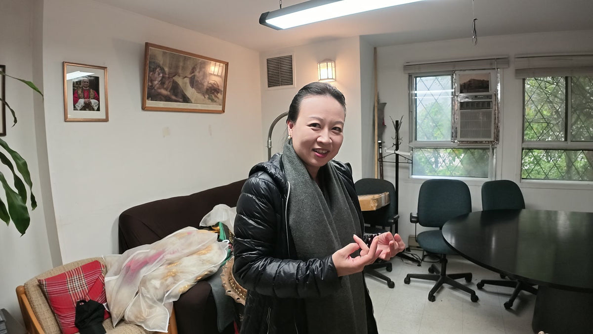 Carmen smiles in an office at the Chinese Hospital of Montreal on October 11, 2026.
