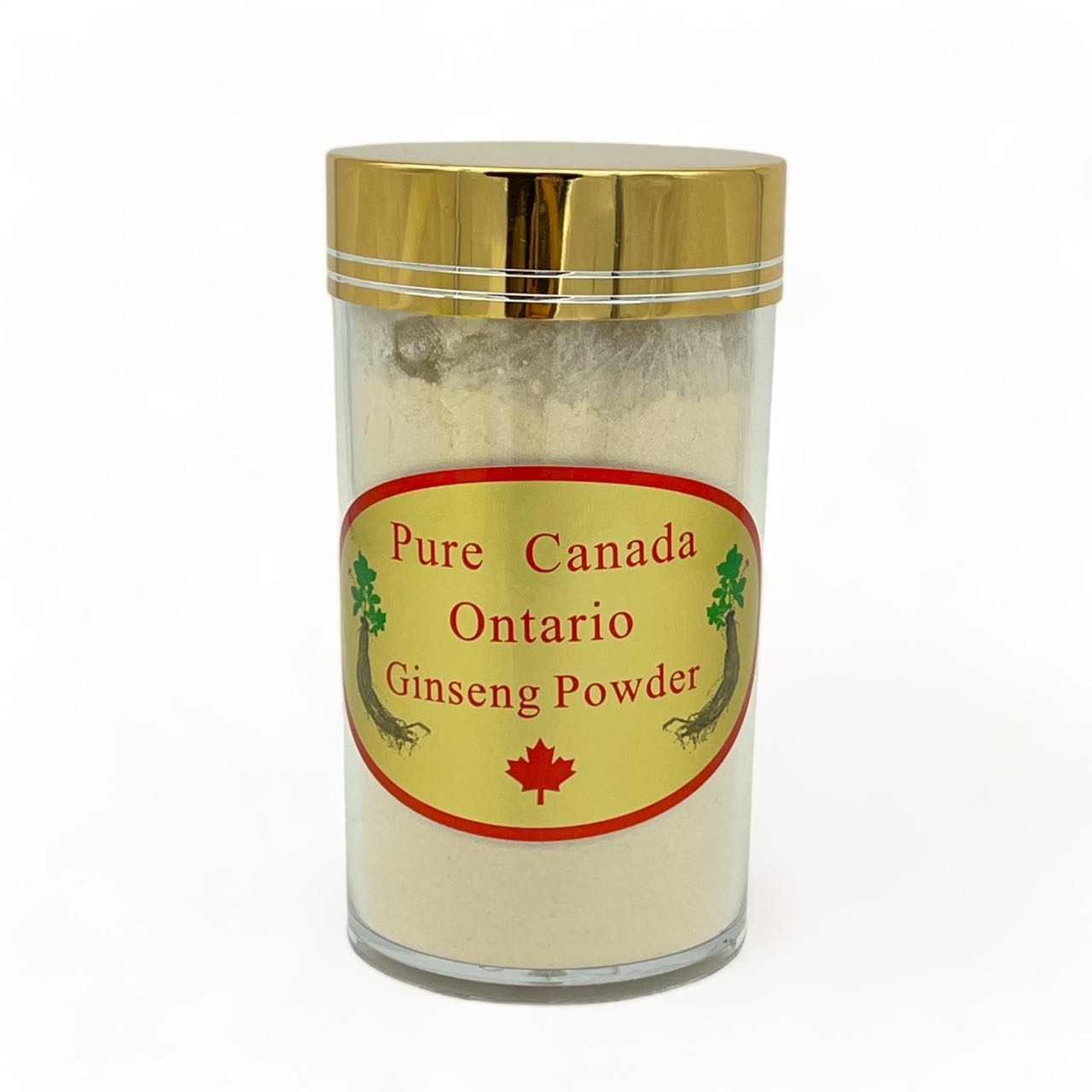 "NATIVE ULTRA" Poudre de Ginseng Américain Canadien 100% Pure de Qualité Supérieure