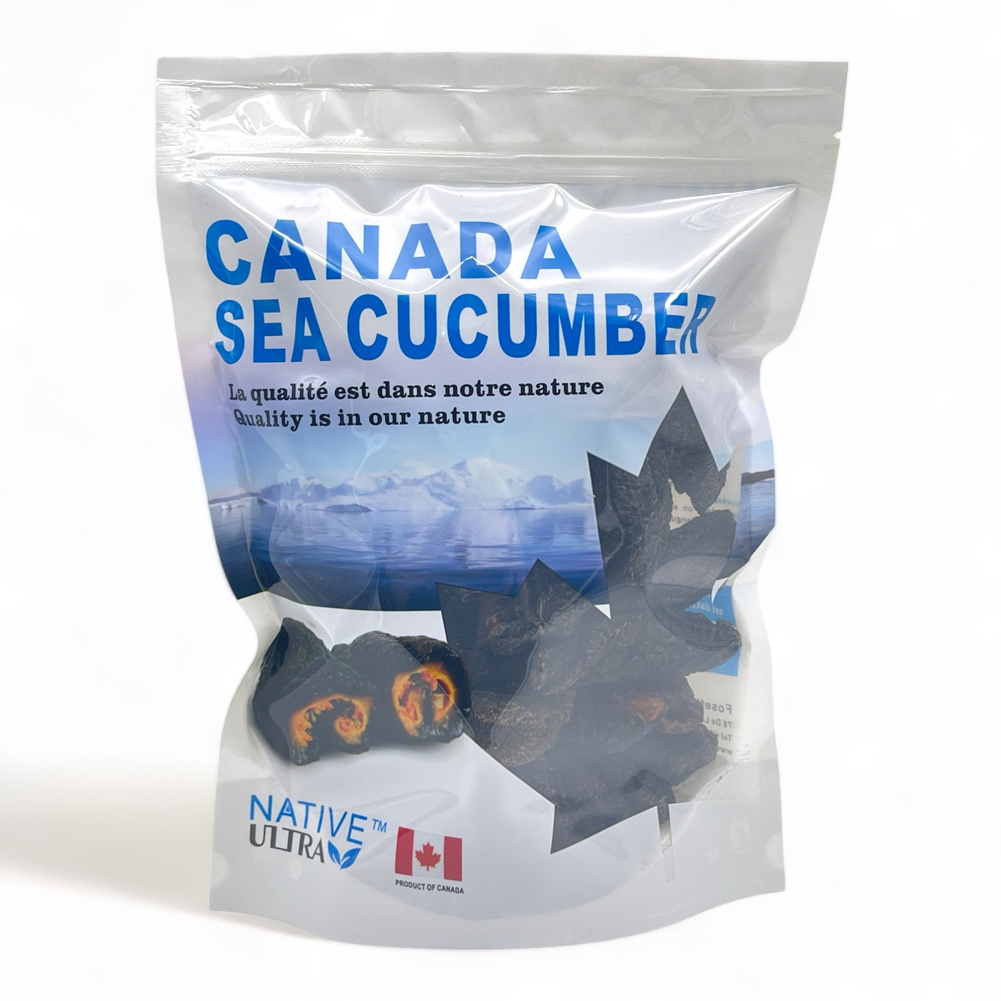 NATIVE ULTRA Canada Wild Sea Cucumber (Butterfly-Cut), 454g/Bag