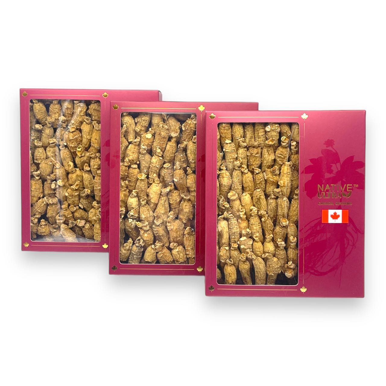 "NATIVE ULTRA" Canadian Ginseng (3g/piece), 150g/box x3 Boxes