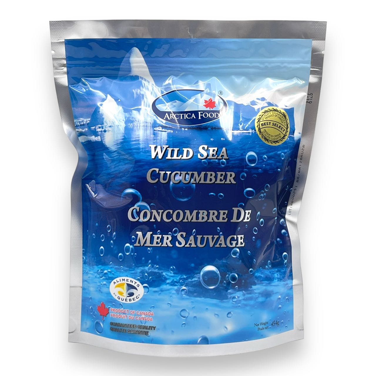 Arctica Food Concombre de Mer Sauvage Séché Canadien Meilleur Choix 454g